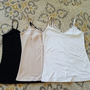 Old Navy V neck cami tops (3)